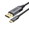 Кабель Tech-Protect UltraBoost USB-C to DisplayPort 1.4 8K 60Hz 1.8 m Black (5906302321780)