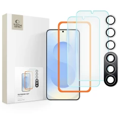 Захисний комплект Tech-Protect Supreme Set для Samsung Galaxy S25 (S931) (3 pack) Clear (5906302322053)