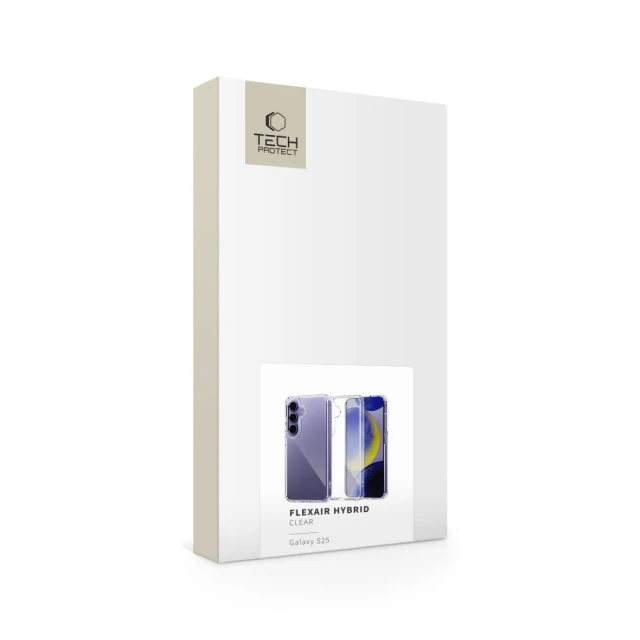 Чохол Tech-Protect Flexair Hybrid для Samsung Galaxy S25 (S931) Clear (5906302322060)