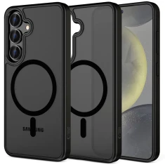 Чохол Tech-Protect MagMat для Samsung Galaxy S25 (S931) Matte Black with MagSafe (5906302322091)
