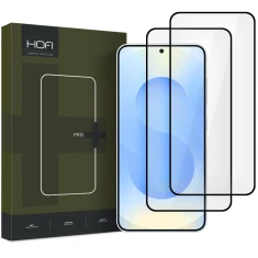 Захисне скло Hofi Glass Pro Plus для Samsung Galaxy S25 Plus (S936) Black (2 pack) (5906302322190)