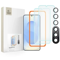 Захисний комплект Tech-Protect Supreme Set для Samsung Galaxy S25 Plus (S936) (3 pack) Clear (5906302322220)