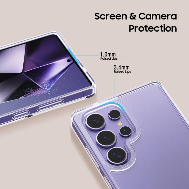 Чохол Tech-Protect Flexair Hybrid для Samsung Galaxy S25 Ultra (S938) Clear (5906302322350)