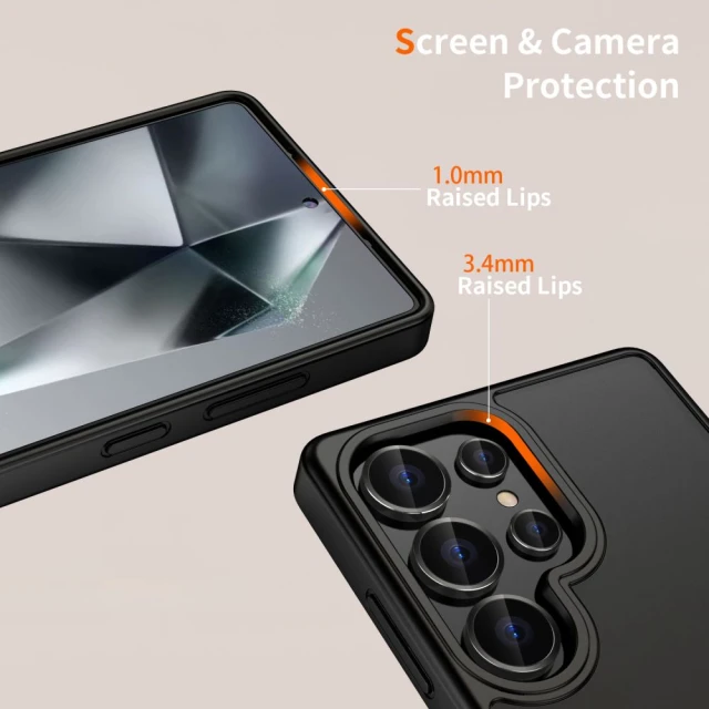 Чехол Tech-Protect MagMat для Samsung Galaxy S25 Ultra (S938) Matte Black (5906302322374)