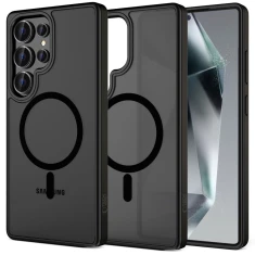 Чохол Tech-Protect MagMat для Samsung Galaxy S25 Ultra (S938) Matte Black with MagSafe (5906302322381)