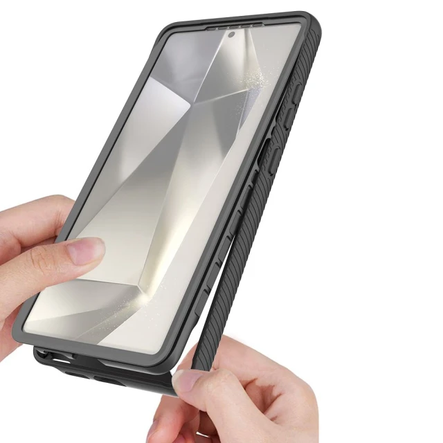 Чохол Tech-Protect Defense360 для Samsung Galaxy S25 Ultra (S938) Black with MagSafe (5906302322442)