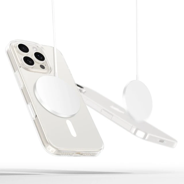 Чохол Tech-Protect Flexair Hybrid CC для iPhone 16 Pro Max Clear with MagSafe (5906302322695)