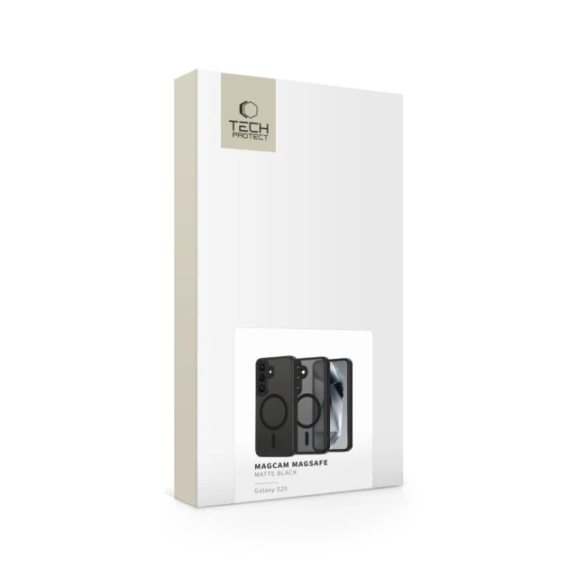 Чохол Tech-Protect MagCam для Samsung Galaxy S25 (S931) Matte Black with MagSafe (5906302322749)