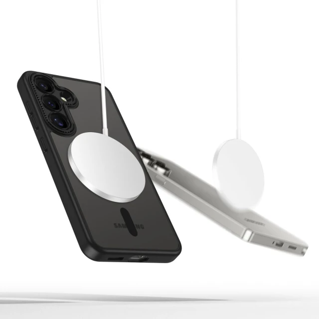Чохол Tech-Protect MagCam для Samsung Galaxy S25 (S931) Matte Black with MagSafe (5906302322749)