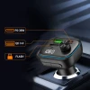 Автомобільний зарядний пристрій Tech-Protect CC07 3-Port PD 54W + FM-трансмітер Bluetooth Black (5906302322770)