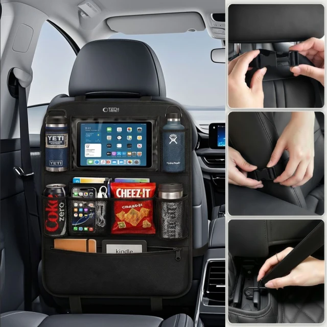Органайзер Tech-Protect UCA200 для автомобіля Black (5906302322787)