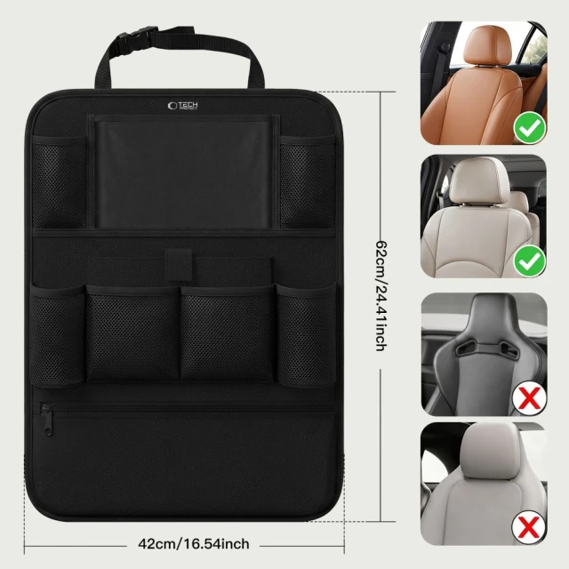 Органайзер Tech-Protect UCA200 для автомобіля Black (5906302322787)