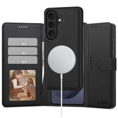 Чохол Tech-Protect Wallet для Samsung Galaxy S26 Matte Black with MagSafe (5906302322794)