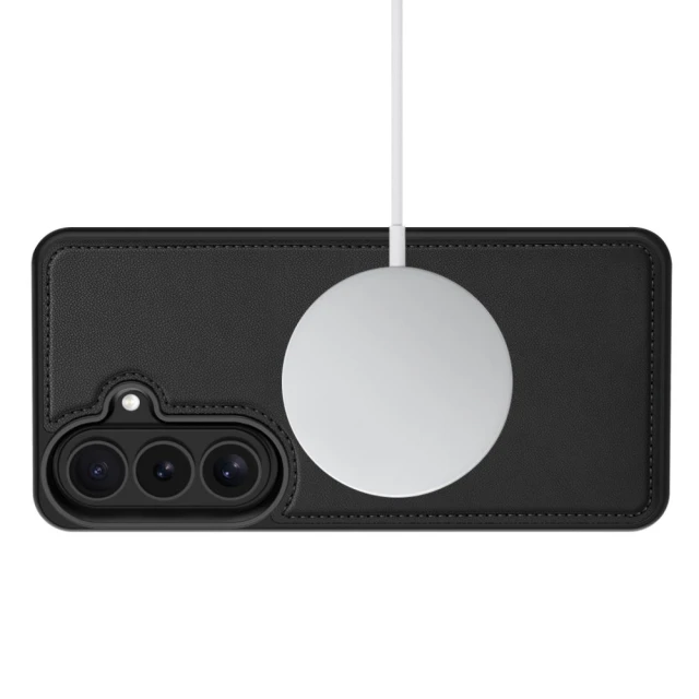 Чехол Tech-Protect Wallet для Samsung Galaxy S26 Matte Black with MagSafe (5906302322794)
