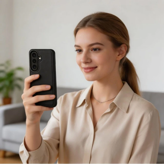 Чехол Tech-Protect Wallet для Samsung Galaxy S26 Matte Black with MagSafe (5906302322794)