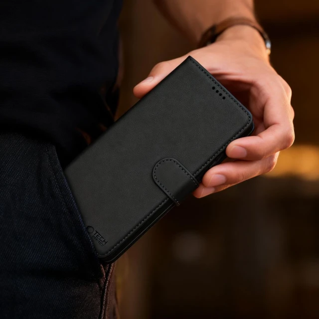 Чехол Tech-Protect Wallet для Samsung Galaxy S26 Ultra Matte Black with MagSafe (5906302322800)