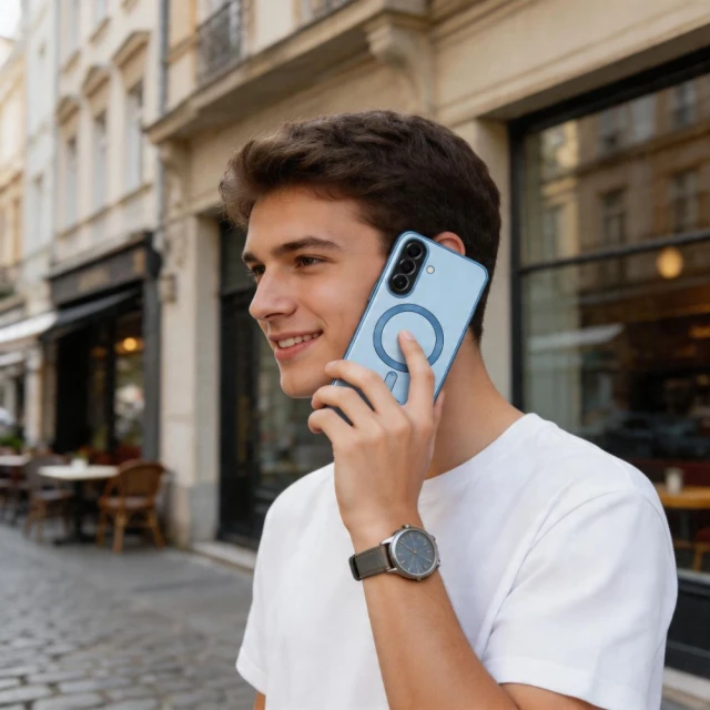Чохол Tech-Protect MagFlex для Samsung Galaxy A57 5G Sky Blue with MagSafe (5906302322848)