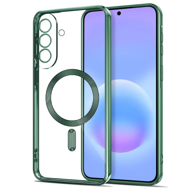 Чохол Tech-Protect MagFlex для Samsung Galaxy A37 5G Jungle Green with MagSafe (5906302322879)