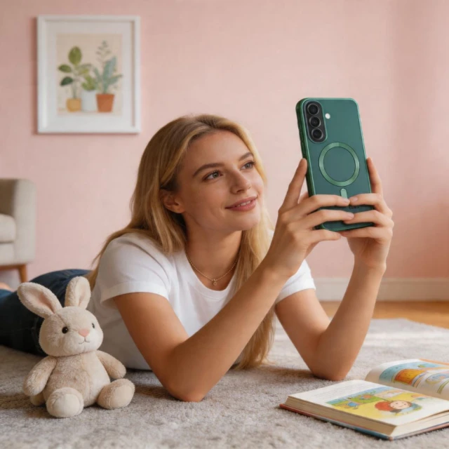 Чохол Tech-Protect MagFlex для Samsung Galaxy A37 5G Jungle Green with MagSafe (5906302322879)