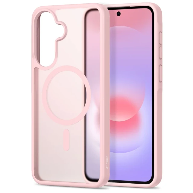 Чохол Tech-Protect MagMat для Samsung Galaxy A36 / A56 / A37 5G Matte Pink with MagSafe (5906302322923)