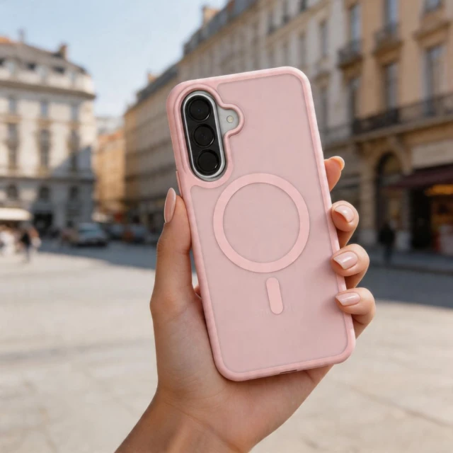 Чохол Tech-Protect MagMat для Samsung Galaxy A36 / A56 / A37 5G Matte Pink with MagSafe (5906302322923)