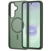 Чохол Tech-Protect MagMat для Samsung Galaxy A36 / A56 / A37 5G Matte Green with MagSafe (5906302322930)