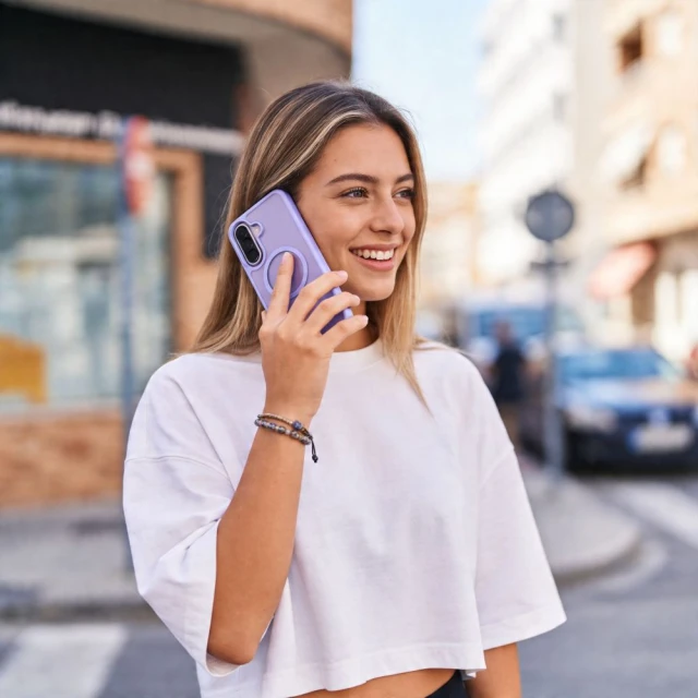 Чохол Tech-Protect MagMat для Samsung Galaxy A36 / A56 / A37 5G Matte Lilac with MagSafe (5906302322947)