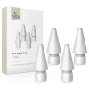 Насадки Tech-Protect Stylus Tips для Apple Pencil White (4 pack) (5906302322978)