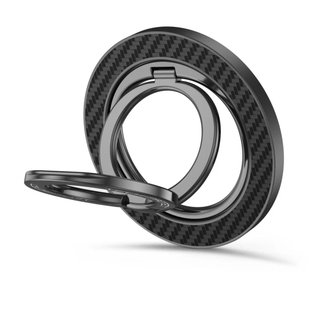Кольцо-держатель Tech-Protect MMR800 Magnetic MagSafe Phone Ring Black with MagSafe (5906302323159)