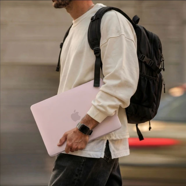 Чохол Tech-Protect Softshell для MacBook Neo 13 2026 Matte Blush (5906302323173)