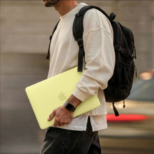 Чохол Tech-Protect Softshell MacBook Neo 13 2026 Matte Citrus (5906302323180)