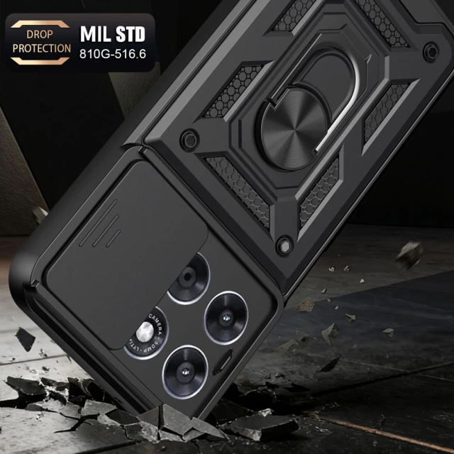 Чохол Tech-Protect Camshield Pro для Motorola Moto G57 Power / G67 Power Black (5906302323203)
