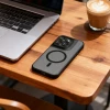 Чохол Tech-Protect MagMat для Motorola Moto G67 / G77 Matte Black with MagSafe (5906302323272)