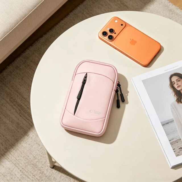 Спортивний чохол на руку Tech-Protect M6 Universal Pink (5906302323289)