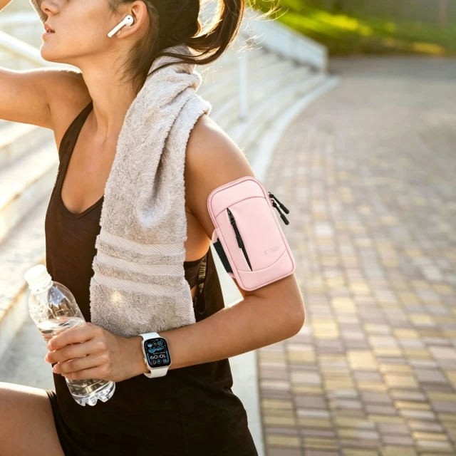 Спортивний чохол на руку Tech-Protect M6 Universal Pink (5906302323289)