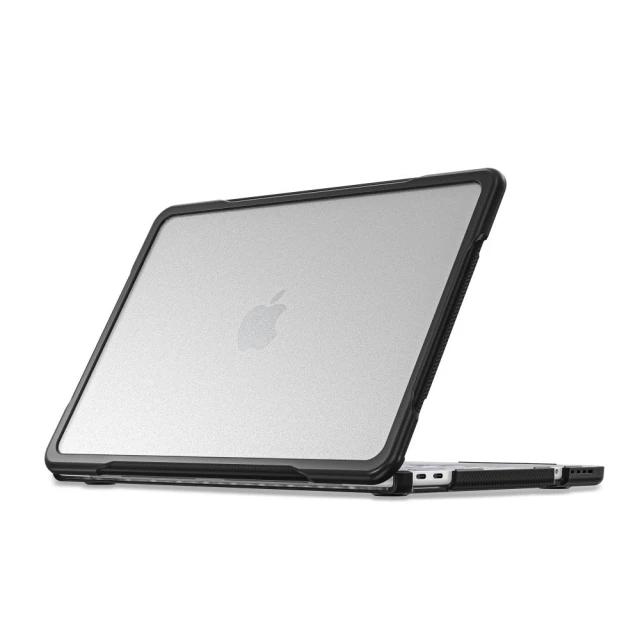 Чохол Tech-Protect Velar для MacBook Neo 13 2026 Black/Matte Clear (5906302323319)