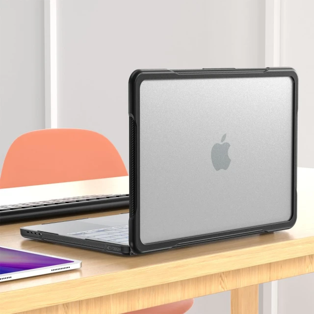 Чохол Tech-Protect Velar для MacBook Neo 13 2026 Black/Matte Clear (5906302323319)