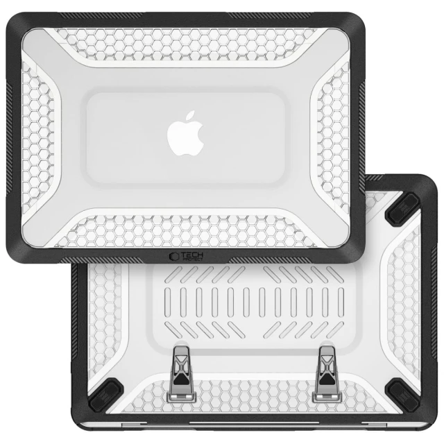 Чохол Tech-Protect Kevlar Pro для MacBook Neo 13 2026 Matte Black/Clear (5906302323326)