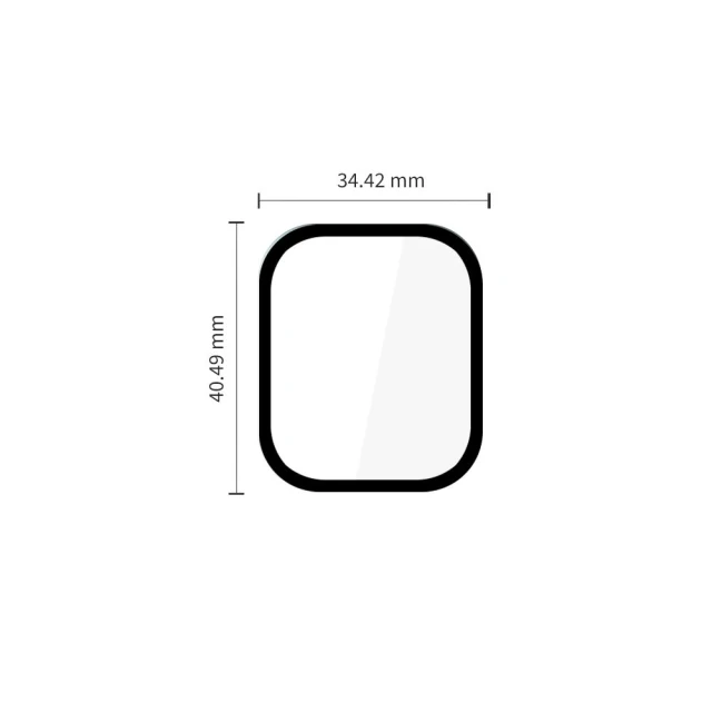 Захисне скло Tech-Protect Glass Flex+ для Huawei Watch Fit 5 Black (2 pack) (5906302323333)
