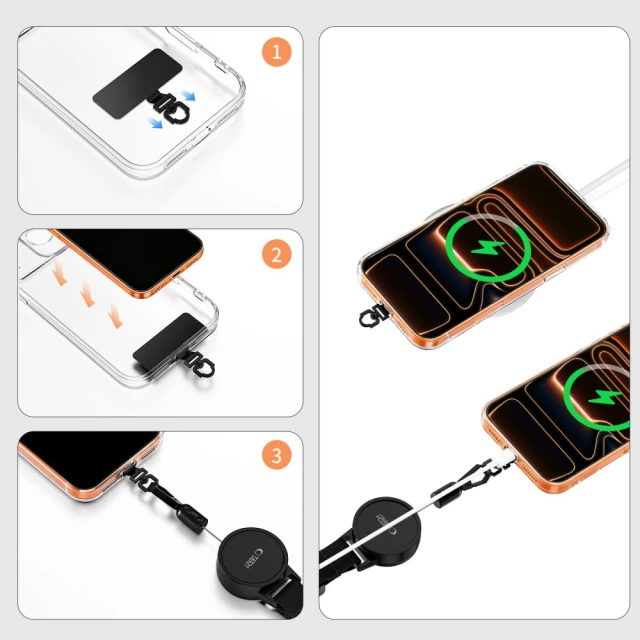 Тримач Tech-Protect Urbanloop Anti-Theft Black (5906302323418)