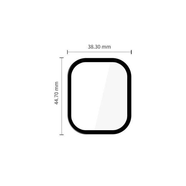 Захисне скло Tech-Protect Glass Flex+ для Xiaomi Redmi Watch 6 Black (2 pack) (5906302323449)