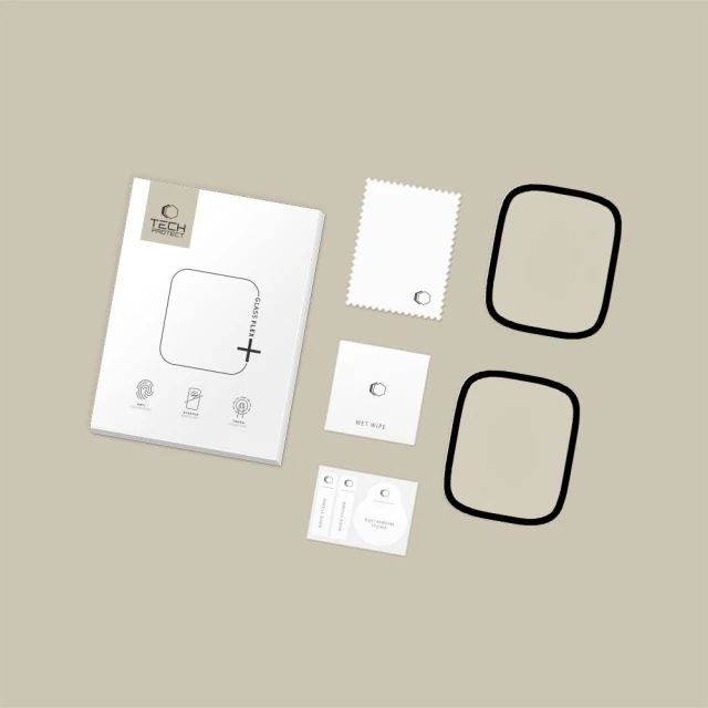 Захисне скло Tech-Protect Glass Flex+ для Xiaomi Redmi Watch 6 Black (2 pack) (5906302323449)