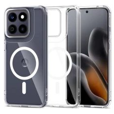 Чохол Tech-Protect Flexair Hybrid MagSafe для Motorola Edge 70 Fusion / Fusion Plus 5G Clear with MagSafe (5906302323524)