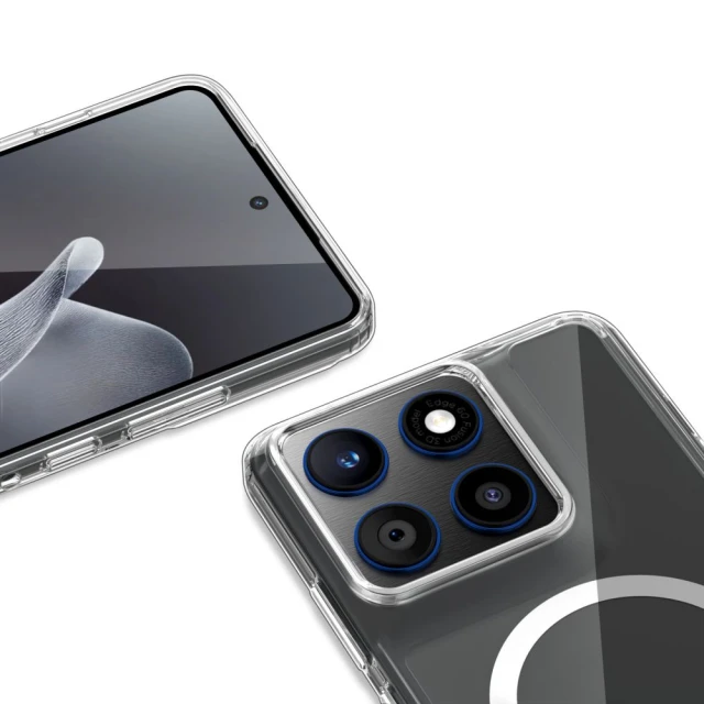 Чохол Tech-Protect Flexair Hybrid для Motorola Edge 70 5G Clear with MagSafe (8806302323548)