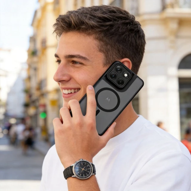 Чохол Tech-Protect MagMat для Motorola Edge 70 Fusion / Fusion Plus 5G Black with MagSafe (5906302323579)