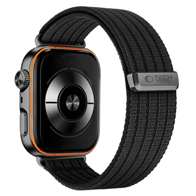 Ремінець Tech-Protect Nylon для Huawei Watch Fit 3 / 4 / 4 Pro / 5 / 5 Pro Black (5906302323586)
