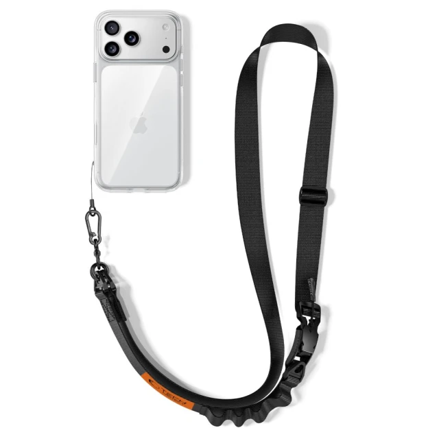Чохол Tech-Protect C9S Rope Crossbody Black/Orange (5906302323753)