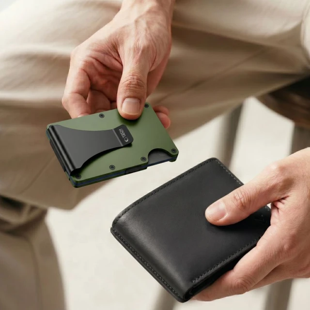 Гаманець Tech-Protect Thorn RFID Card Wallet Green (5906302323814)