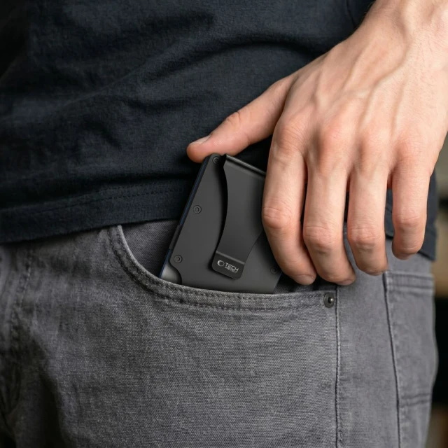 Гаманець Tech-Protect Thorn RFID Card Wallet Black (5906302323838)