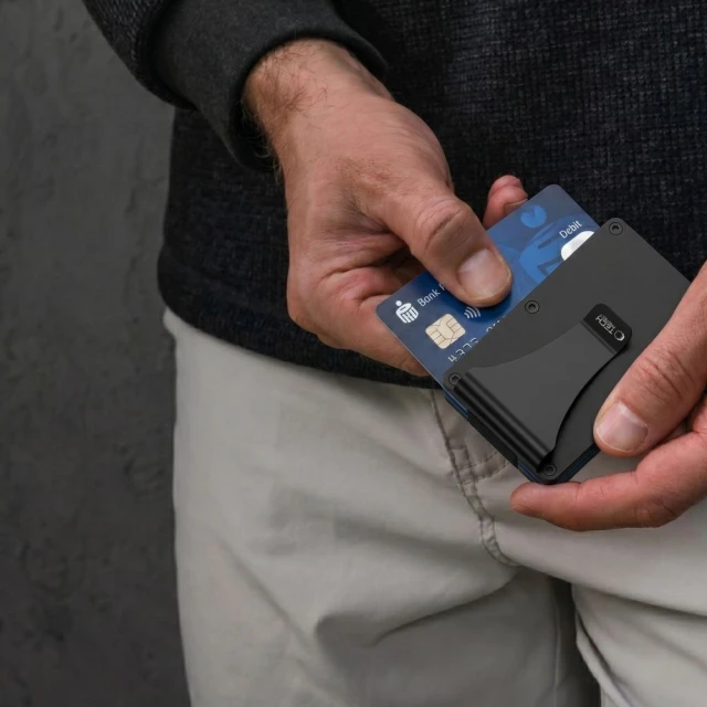 Гаманець Tech-Protect Thorn RFID Card Wallet Black (5906302323838)